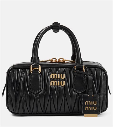 miu miu black handbag|miu mini handbags.